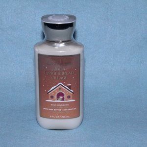 **CLOSET ON HOLD**BATH AND BODY WORKS: Jolly Gingerbread Village Body Lotion
